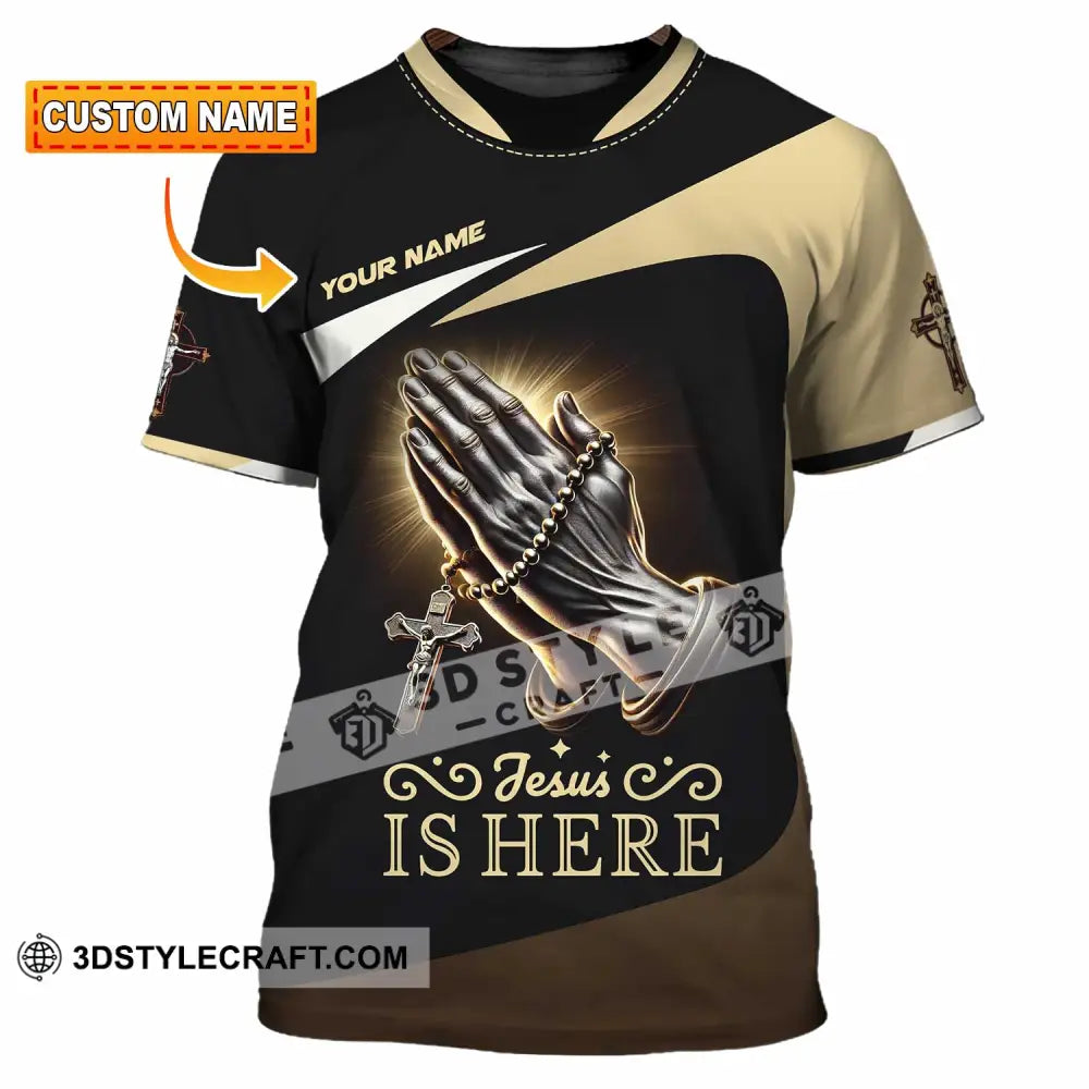 Unisex Shirt Custom Name Jesus Love T-Shirt T-Shirt