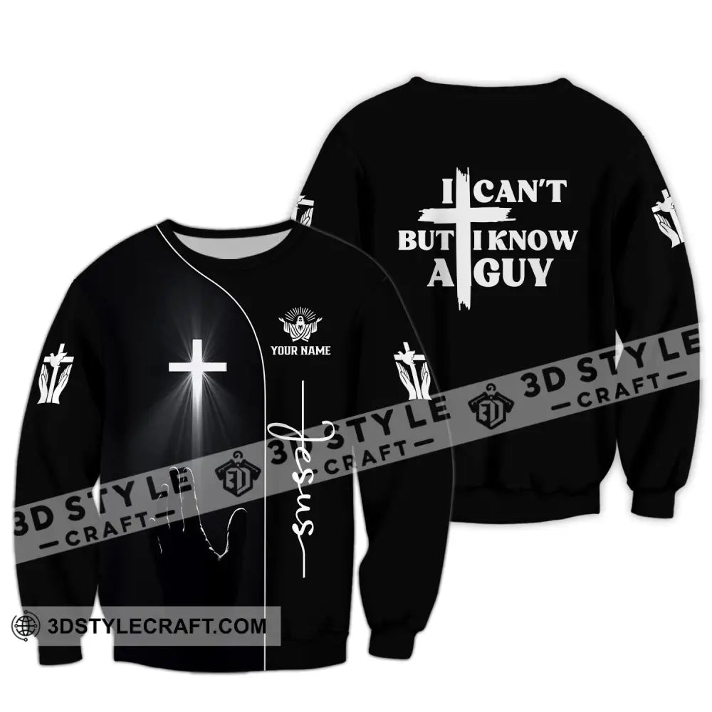 Unisex Shirt Custom Name Jesus Love T-Shirt Long Sleeve / S T-Shirt