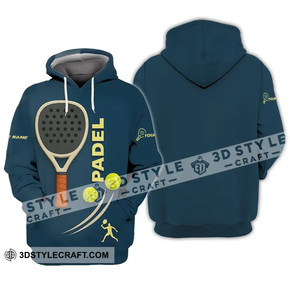 Unisex Shirt - Custom Padel Shirt Hoodie / S T-shirt