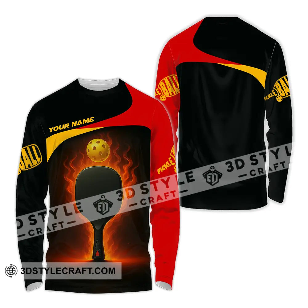 Unisex Shirt - Custom Pickleball Shirt Long Sleeve Shirt / S T-shirt