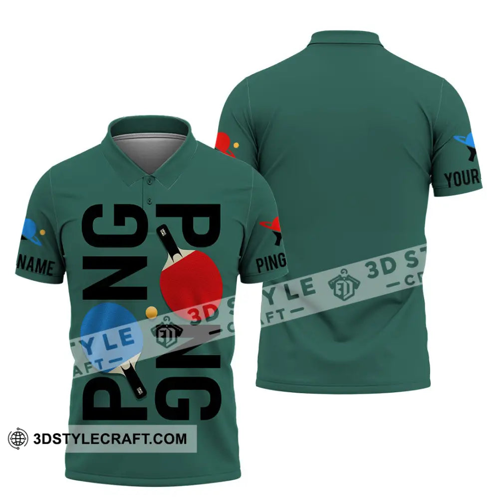 Unisex Shirt - Custom Ping Pong Shirt Polo Shirt / S T-shirt
