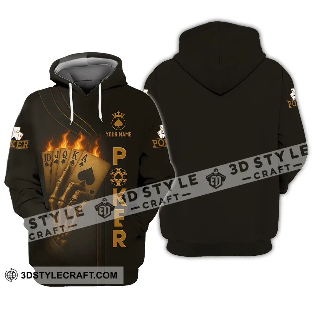 Unisex Shirt - Custom Poker Shirt Hoodie / S T-shirt