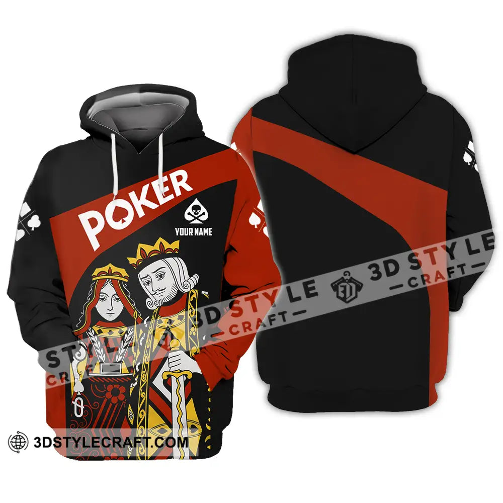 Unisex Shirt - Custom Poker Lover Shirt Hoodie / S T-shirt