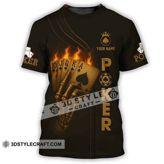 Unisex Shirt - Custom Poker Shirt T-Shirt / S T-shirt