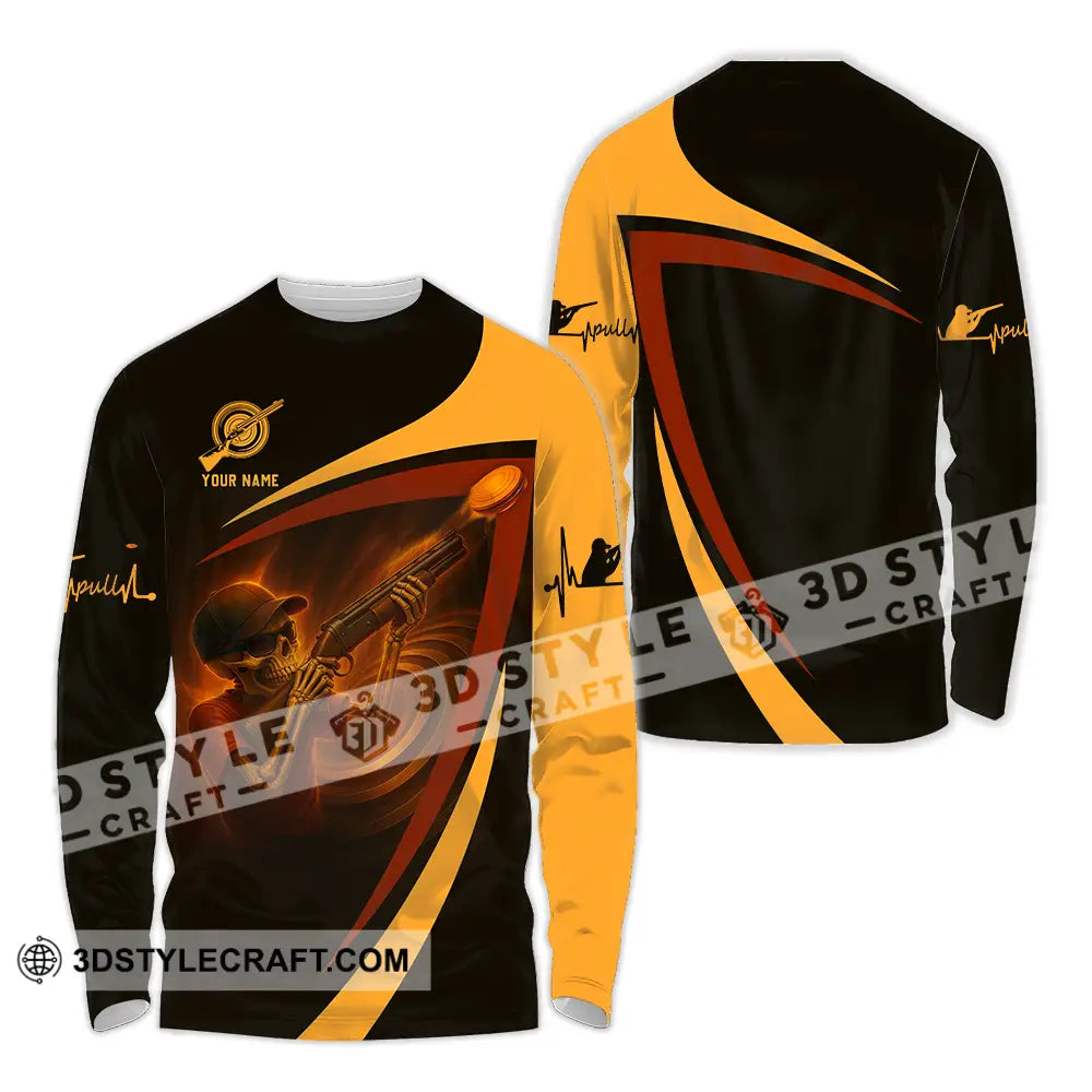 Unisex Shirt - Custom Pull Shirt Long Sleeve Shirt / S T-shirt