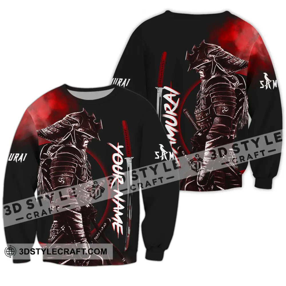 Unisex Shirt - Custom Samurai Name Long Sleeve / S T-Shirt