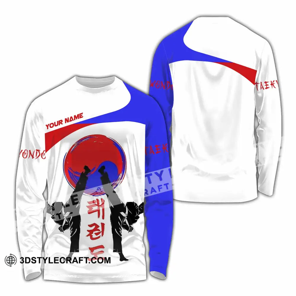 Unisex Shirt - Custom Taekwondo Lover Sport Shirt Long Sleeve Shirt / S T-shirt