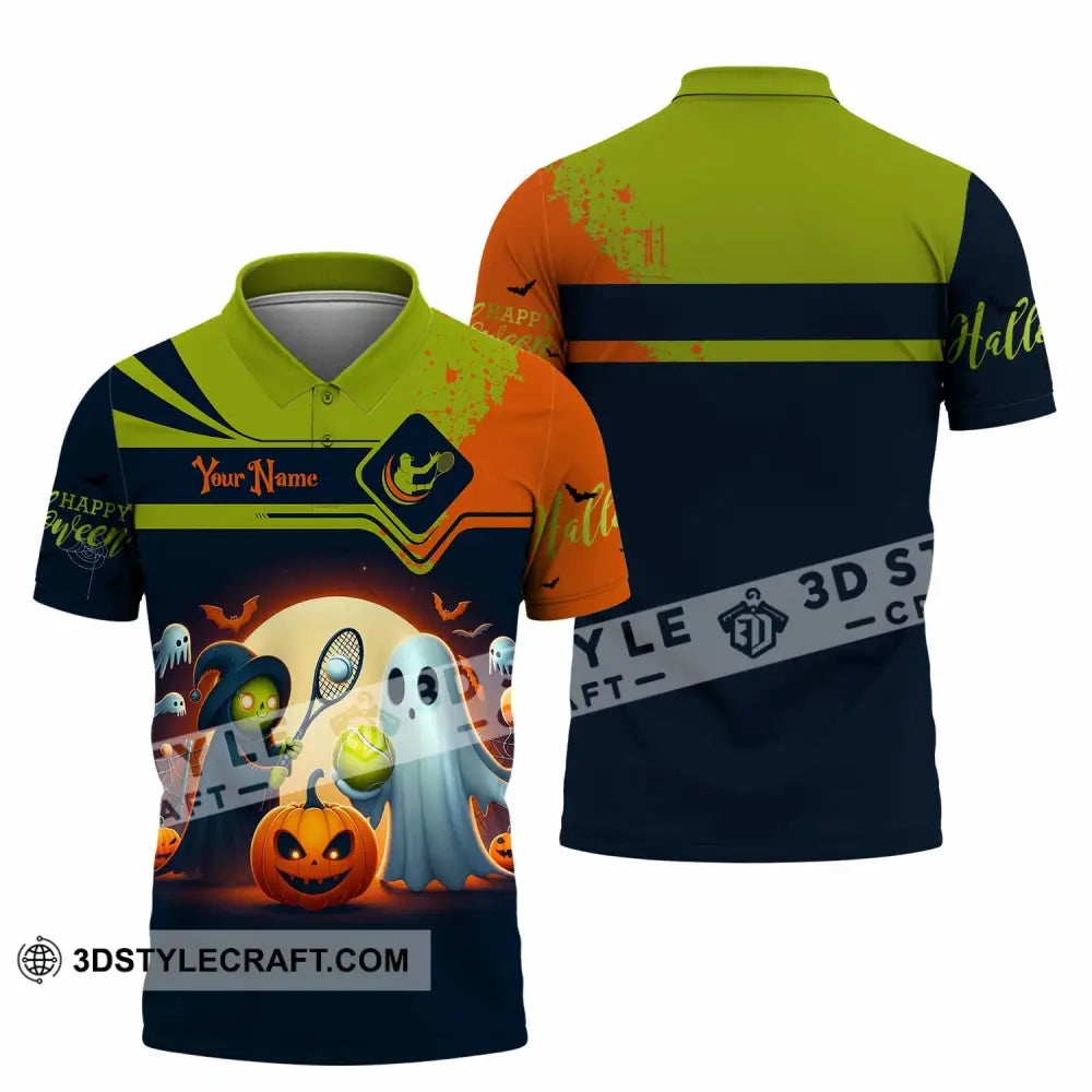 Unisex Shirt Custom Tennis Halloween Shirt Polo Shirt / S T shirt