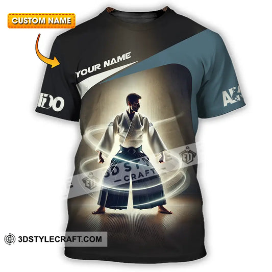 Unisex Shirt - Custom Text Aikido T-Shirt