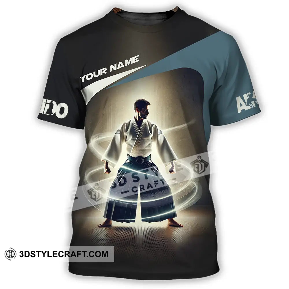 Unisex Shirt - Custom Text Aikido T-Shirt / S T-Shirt