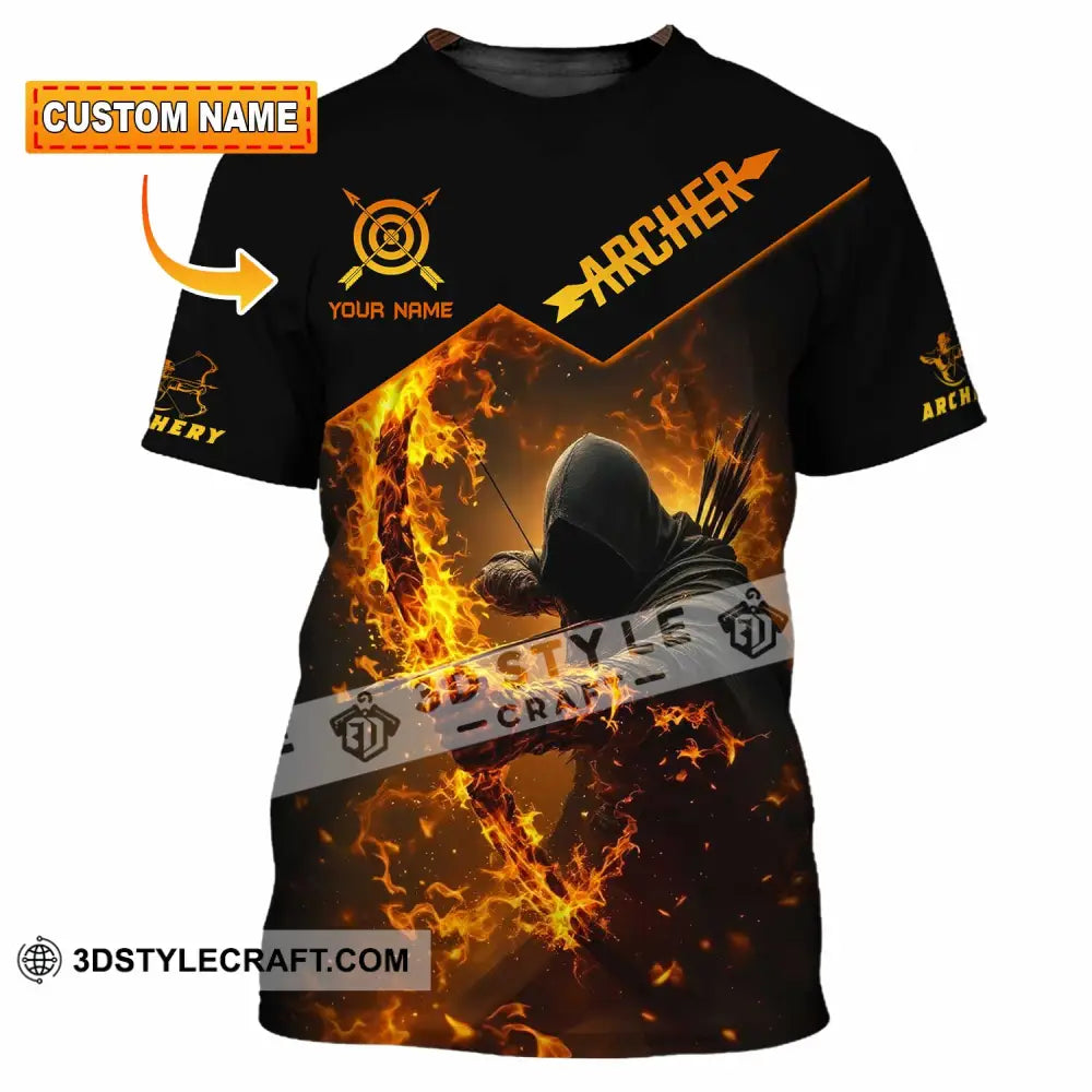 Unisex Shirt - Custom Text Shirt Archer T-shirt