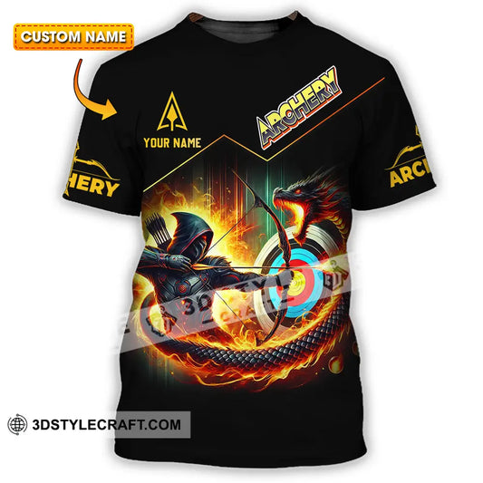 Unisex Shirt - Custom Text Archery T-Shirt