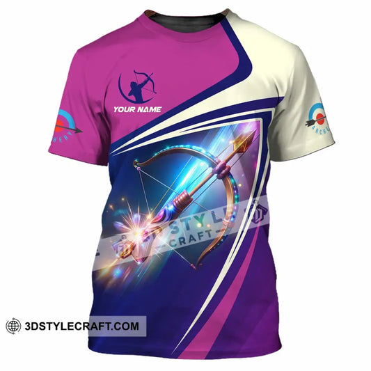 Unisex Shirt - Custom Text Shirt Archery Shirt T-Shirt / S T-shirt