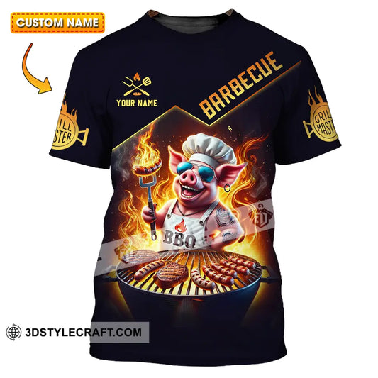 Unisex Shirt - Custom Text Barbecue T-Shirt