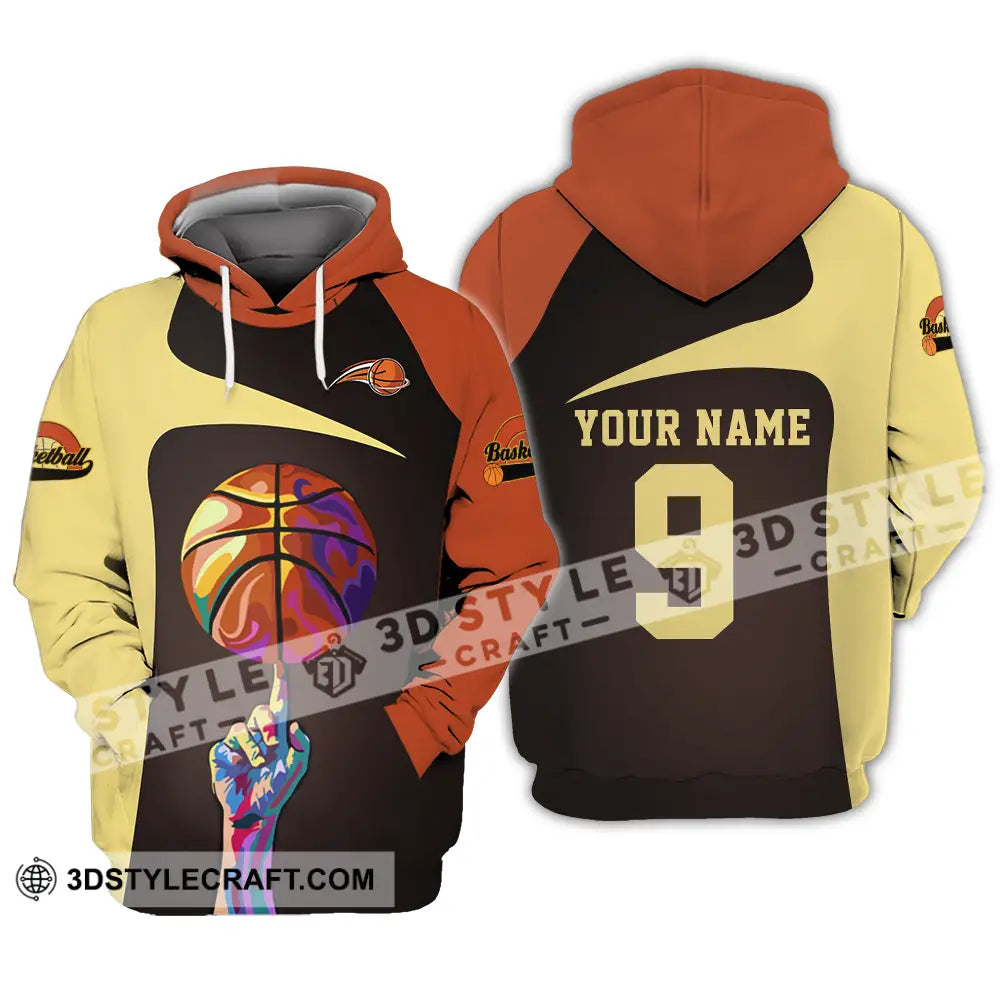 Unisex Shirt - Custom Text Shirt Basketball Shirt Hoodie / S T-shirt