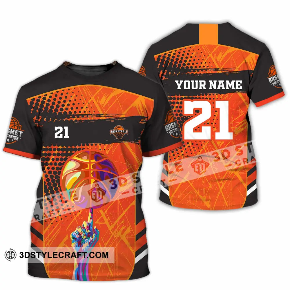 Unisex Shirt - Custom Text Shirt Basketball Shirt T-Shirt / S T-shirt