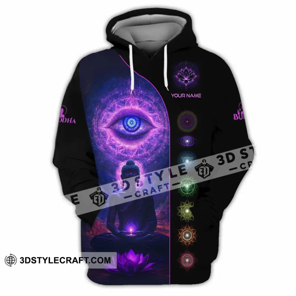 Unisex Shirt - Custom Text Shirt Buddha Hoodie / S T-shirt