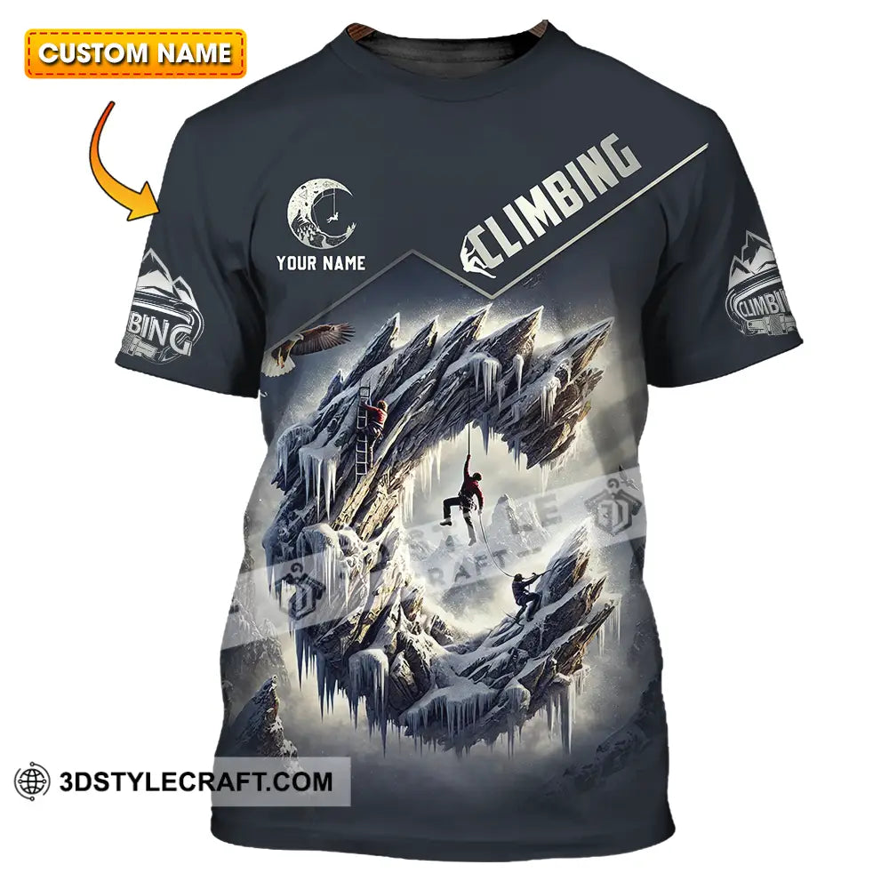 Unisex Shirt - Custom Text Climbing T-Shirt