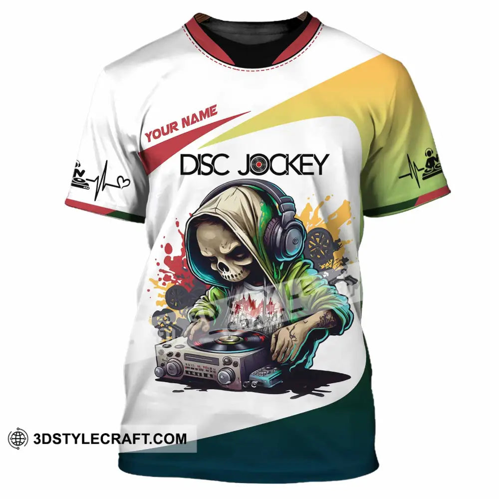 Unisex Shirt - Custom Text Shirt DJ Shirt T-Shirt / S T-shirt