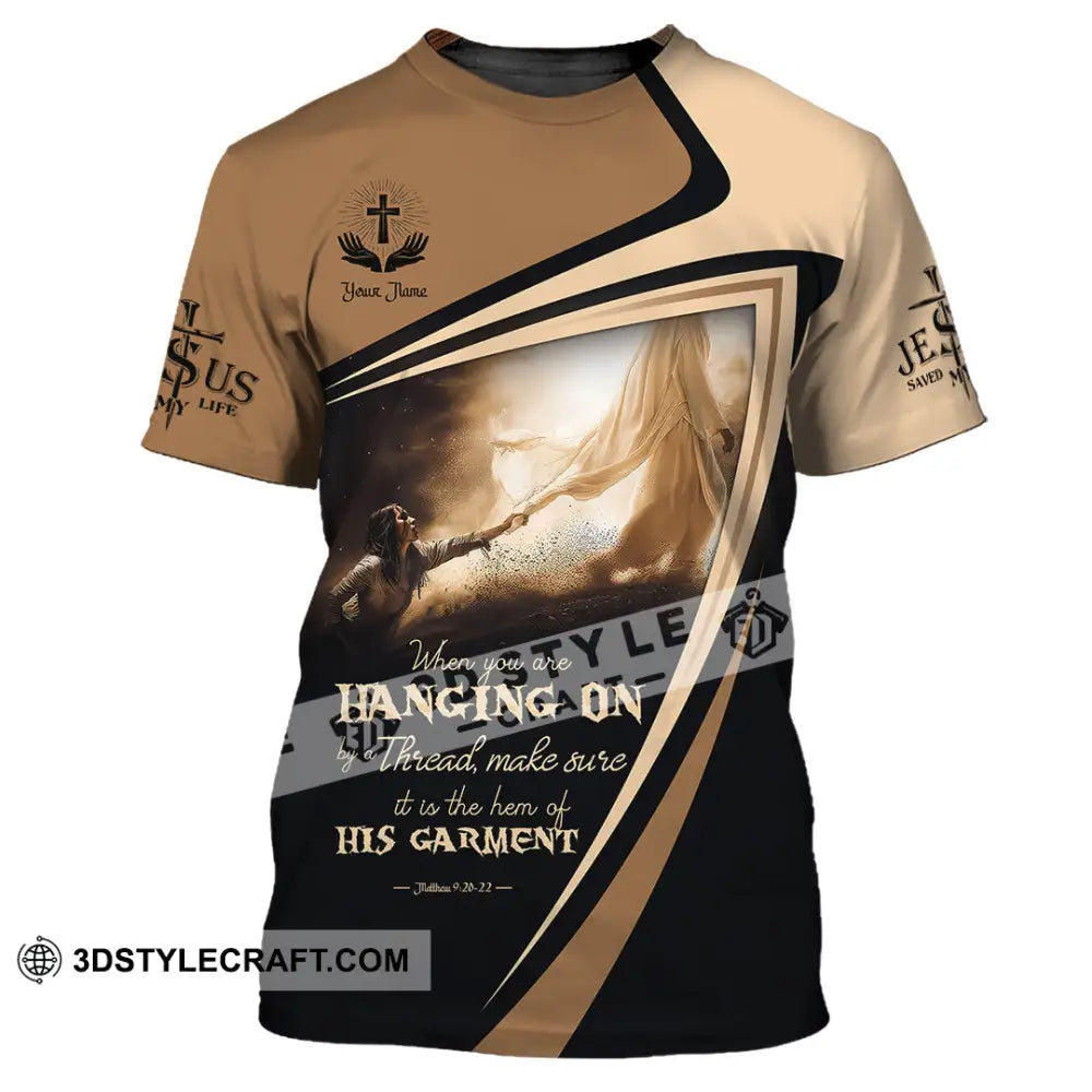 Unisex Shirt - Custom Text God Save My Life T-Shirt / S T-Shirt