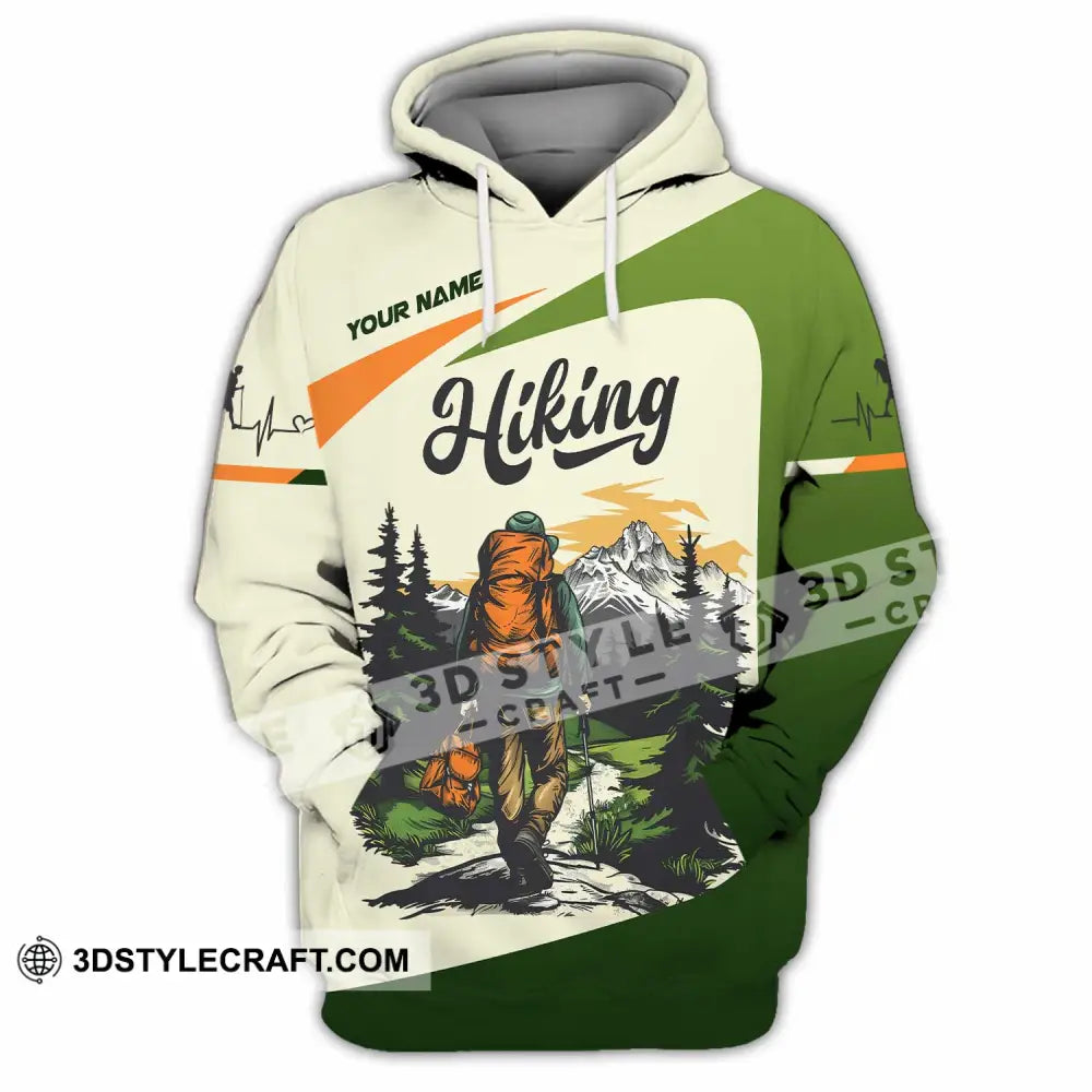 Unisex Shirt - Custom Text Shirt Hiking Shirt Hoodie / S T-shirt