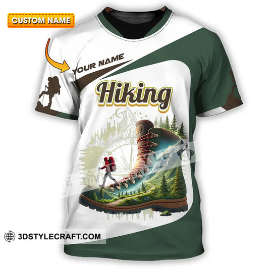 Unisex Shirt - Custom Text Hiking Lover T-Shirt