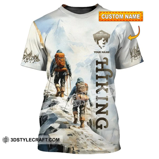 Unisex Shirt - Custom Text Shirt Hiking T-shirt