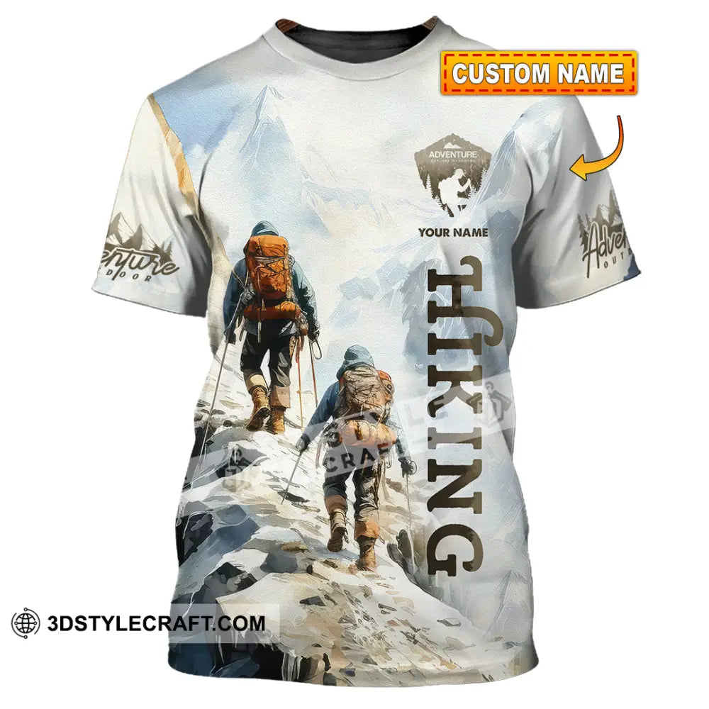 Unisex Shirt - Custom Text Shirt Hiking T-shirt