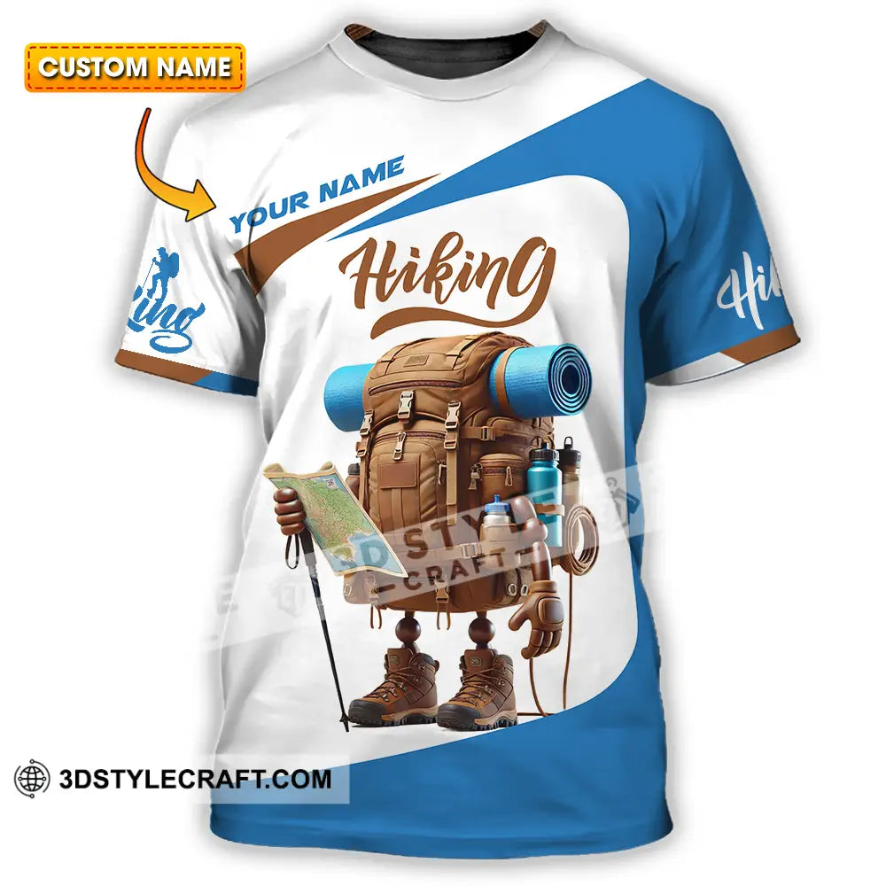 Unisex Shirt - Custom Text Hiking T-Shirt