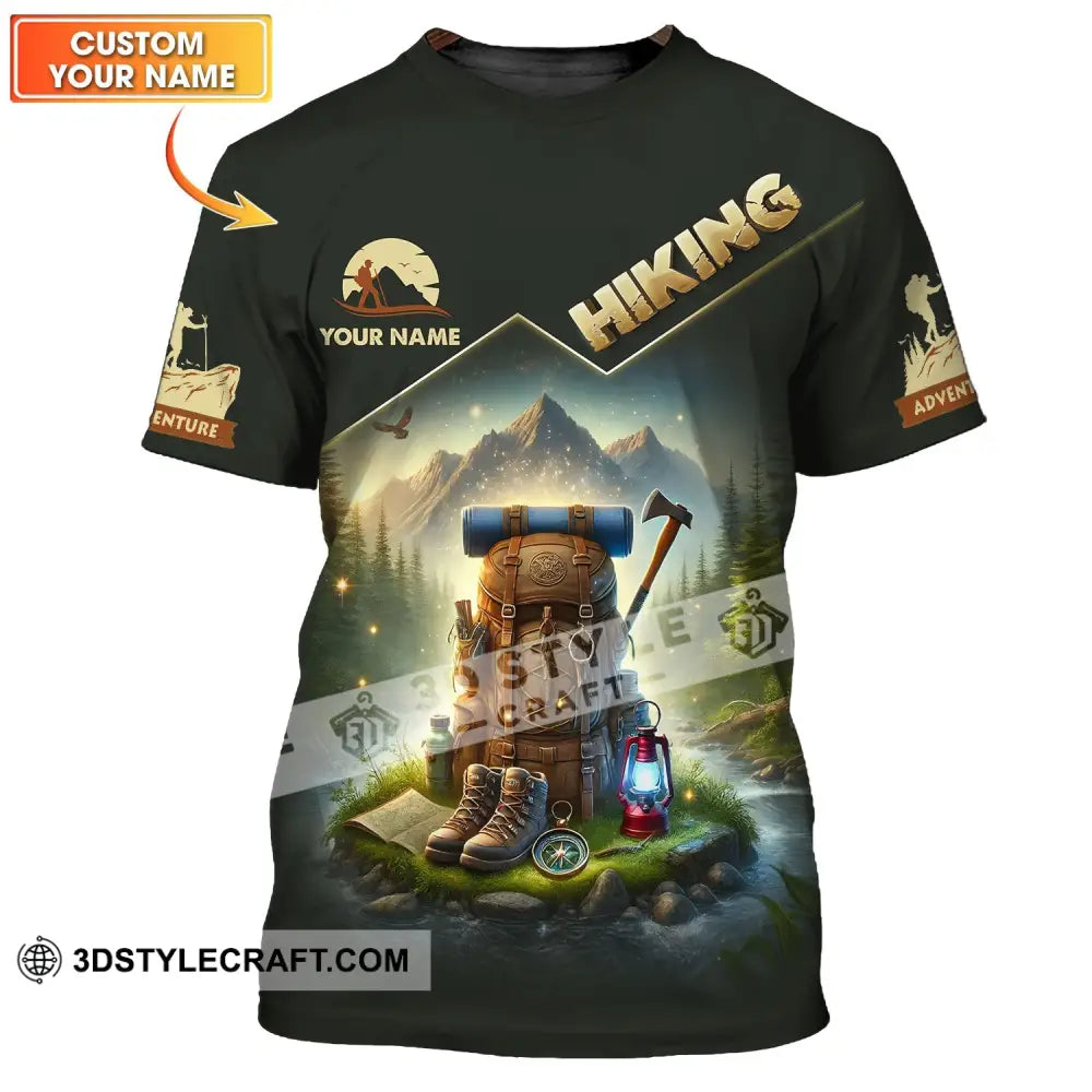 Unisex Shirt - Custom Text Hiking T-Shirt