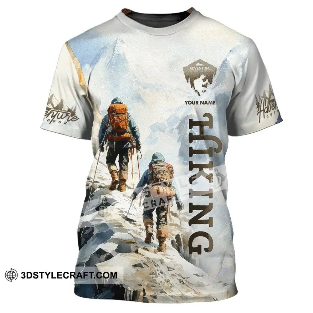 Unisex Shirt - Custom Text Shirt Hiking T-Shirt / S T-shirt