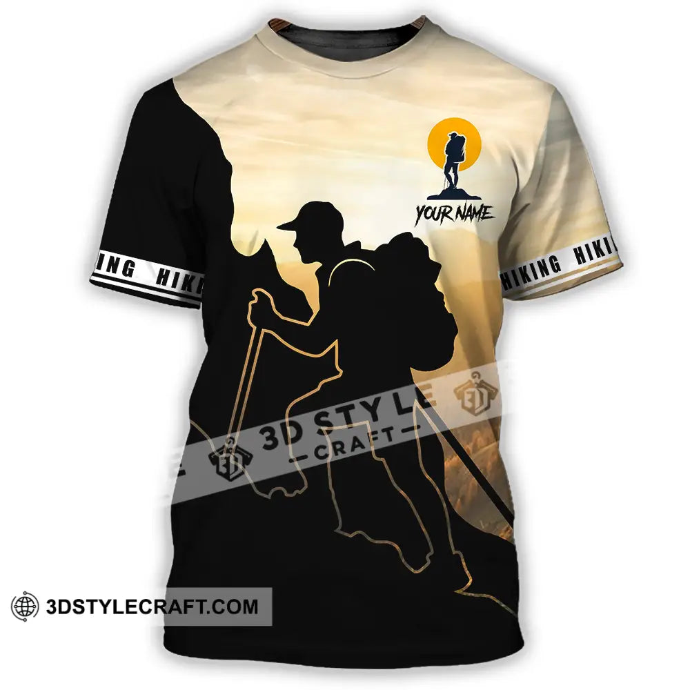 Unisex Shirt - Custom Text Hiking T-Shirt / S T-Shirt