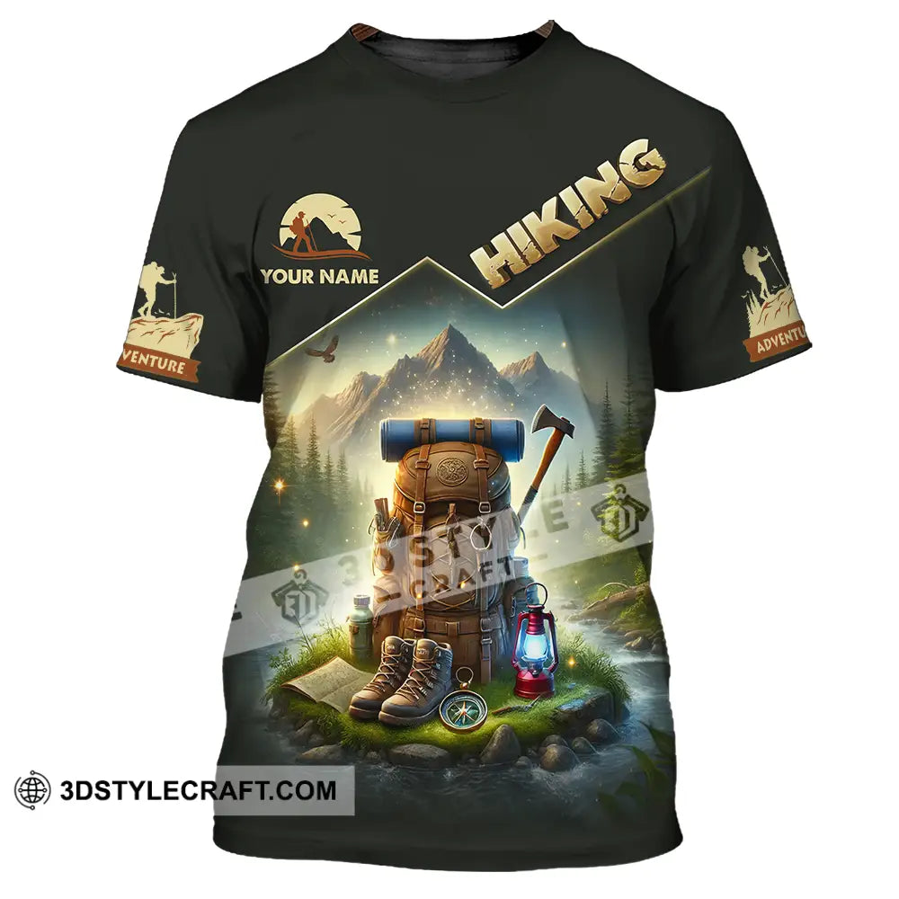 Unisex Shirt - Custom Text Hiking T-Shirt / S T-Shirt