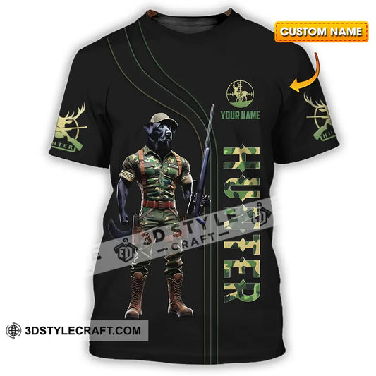Unisex Shirt - Custom Text Hunter T-Shirt