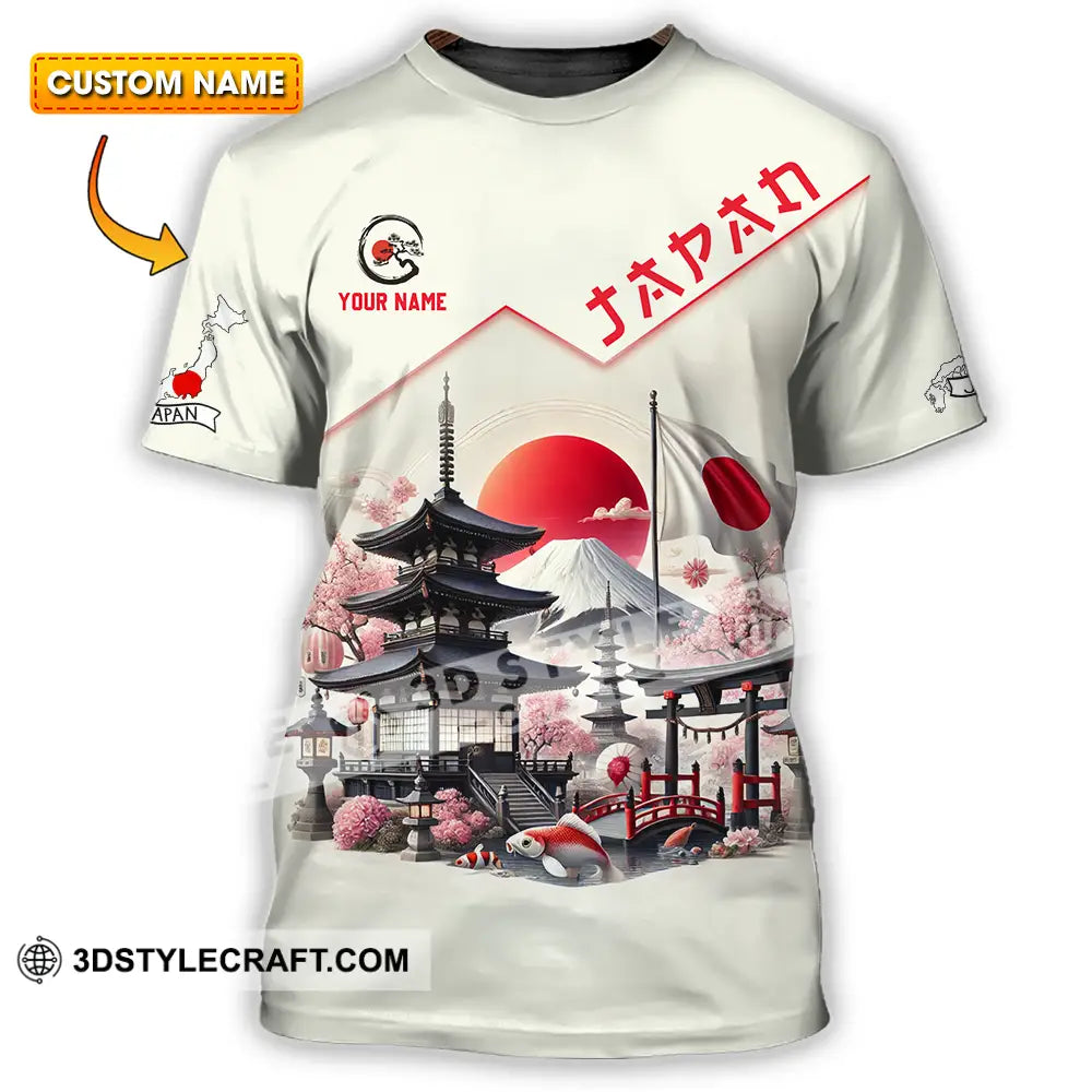 Unisex Shirt - Custom Text Japan T-Shirt