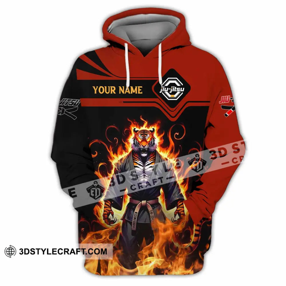 Unisex Shirt - Custom Text Shirt Jiu Jitsu Shirt Hoodie / S T-shirt