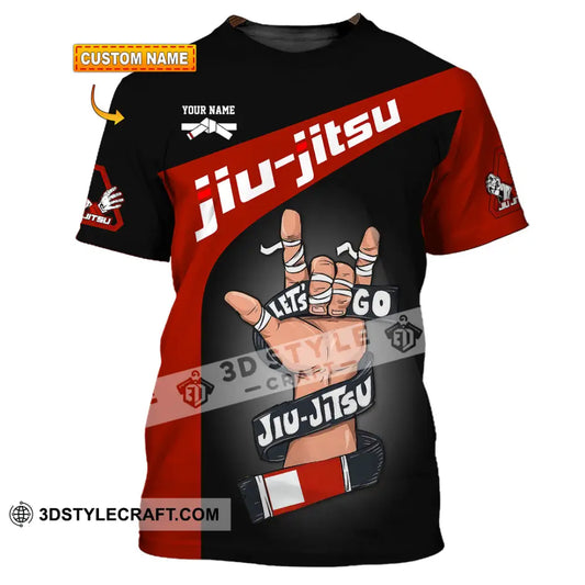 Unisex Shirt - Custom Text Shirt Jiu Jitsu Shirt T-shirt