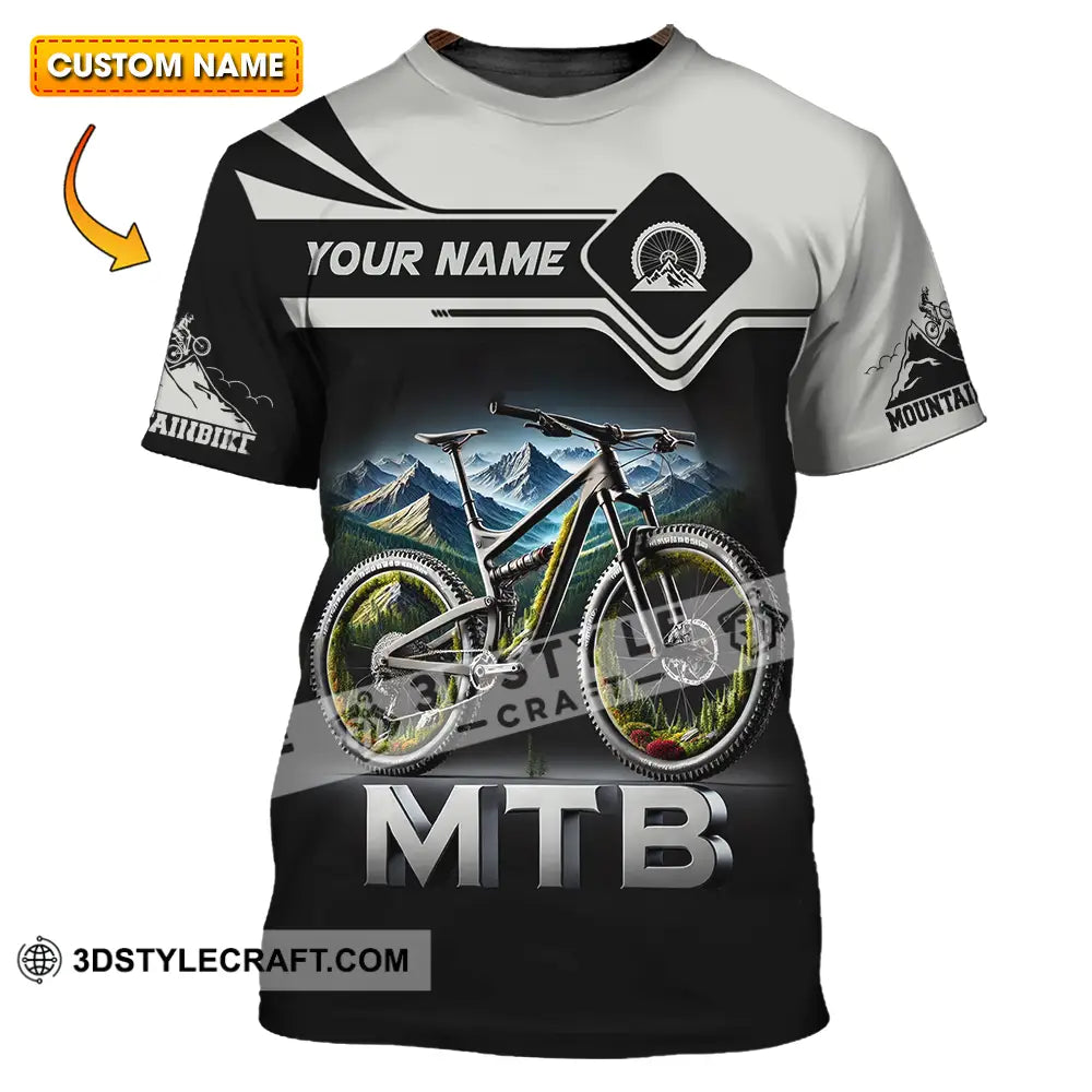 Unisex Shirt - Custom Text Mtb T-Shirt