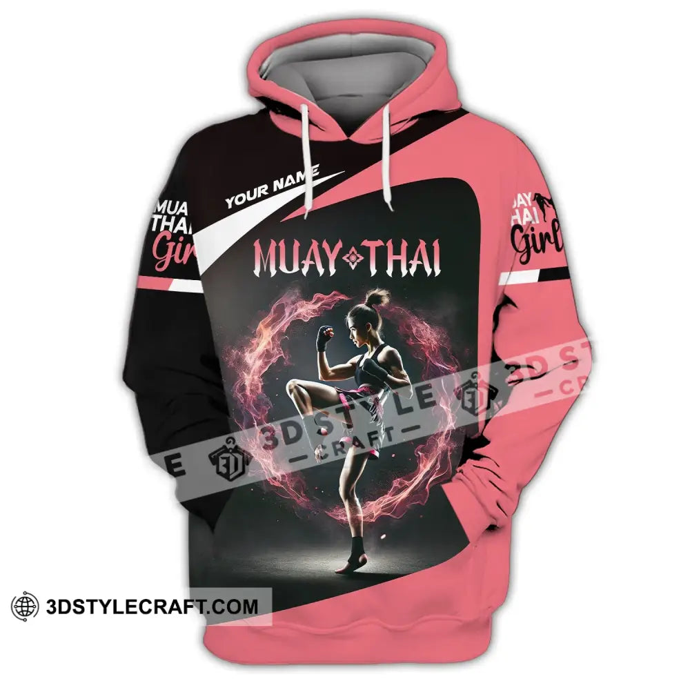 Unisex Shirt - Custom Text Muay Thai Hoodie / S T-Shirt
