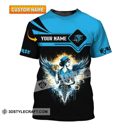 Unisex Shirt - Custom Text Nurse T-Shirt