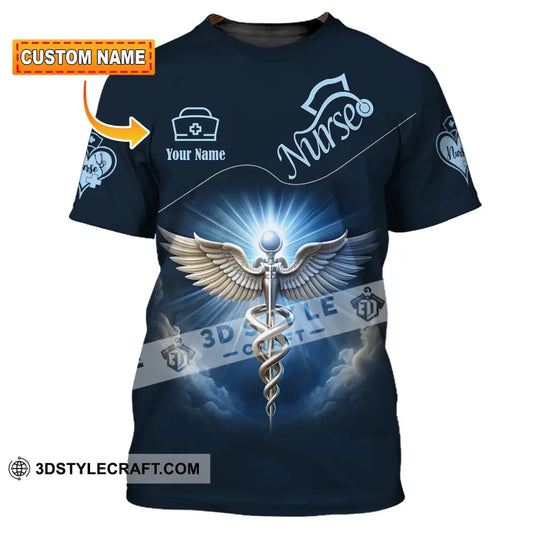 Unisex Shirt - Custom Text Nurse T-Shirt