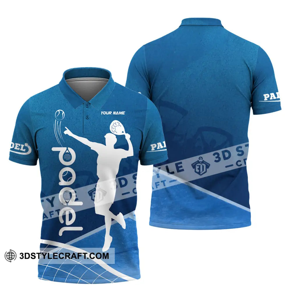 Unisex Shirt - Custom Text Shirt Padel Shirt Polo Shirt / S T-shirt