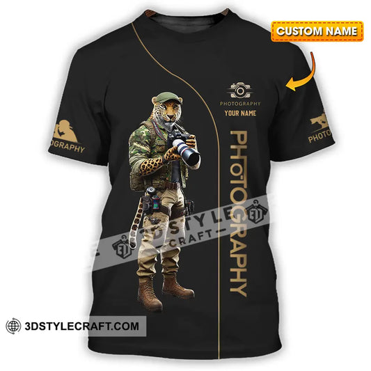 Unisex Shirt - Custom Text Photographer T-Shirt