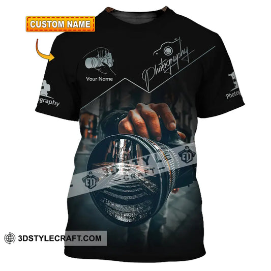 Unisex Shirt - Custom Text Shirt Photographer Shirt T-shirt