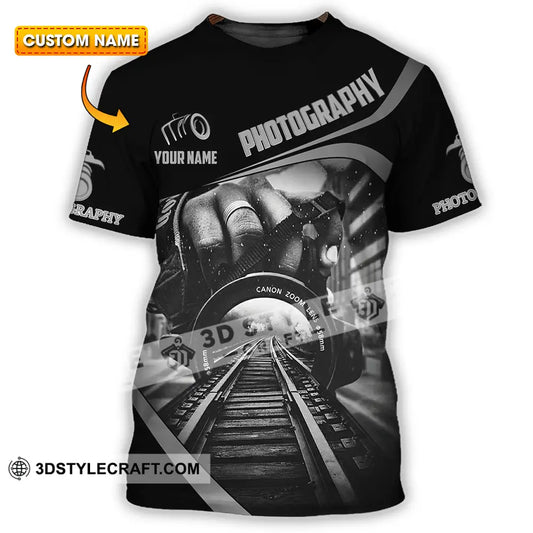 Unisex Shirt - Custom Text Photography T-Shirt
