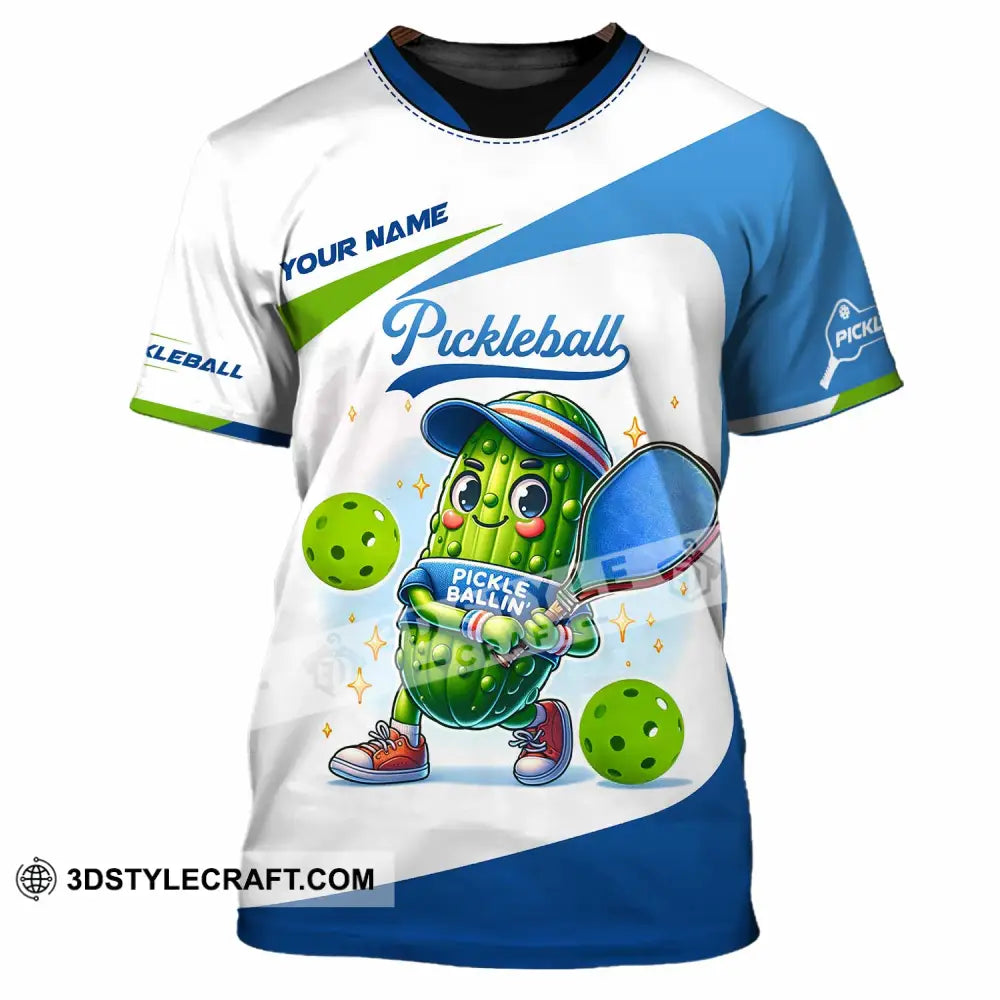 Unisex Shirt - Custom Text Shirt Pickleball Shirt T-Shirt / S T-shirt