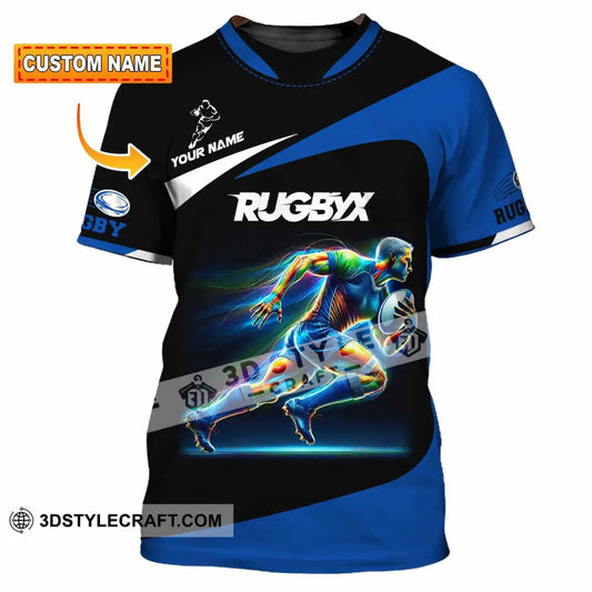 Unisex Shirt - Custom Text Rugby T-Shirt