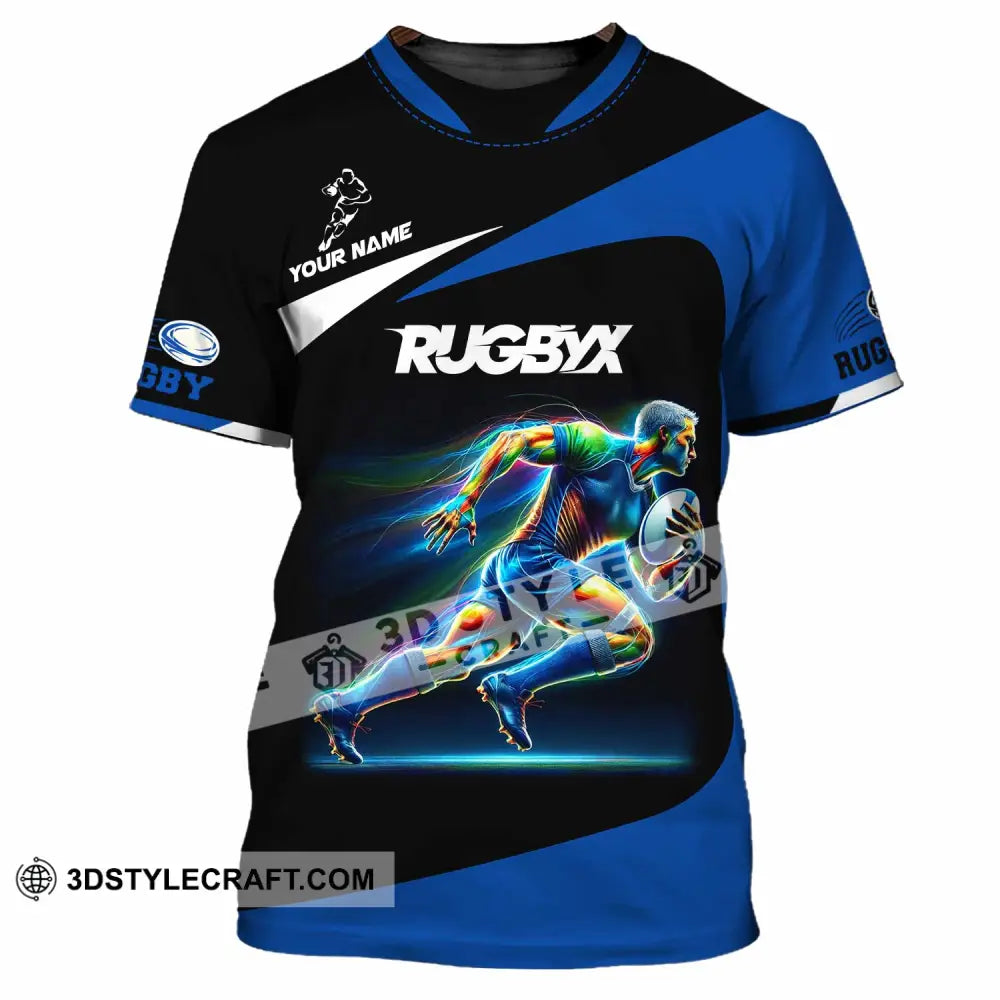 Unisex Shirt - Custom Text Rugby T-Shirt / S T-Shirt