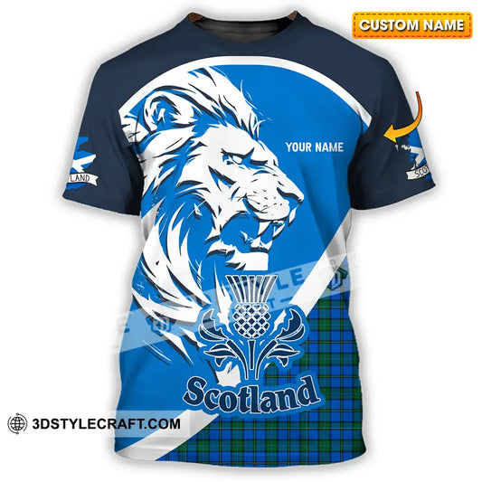 Unisex Shirt - Custom Text Shirt Scotland Shirt T-shirt