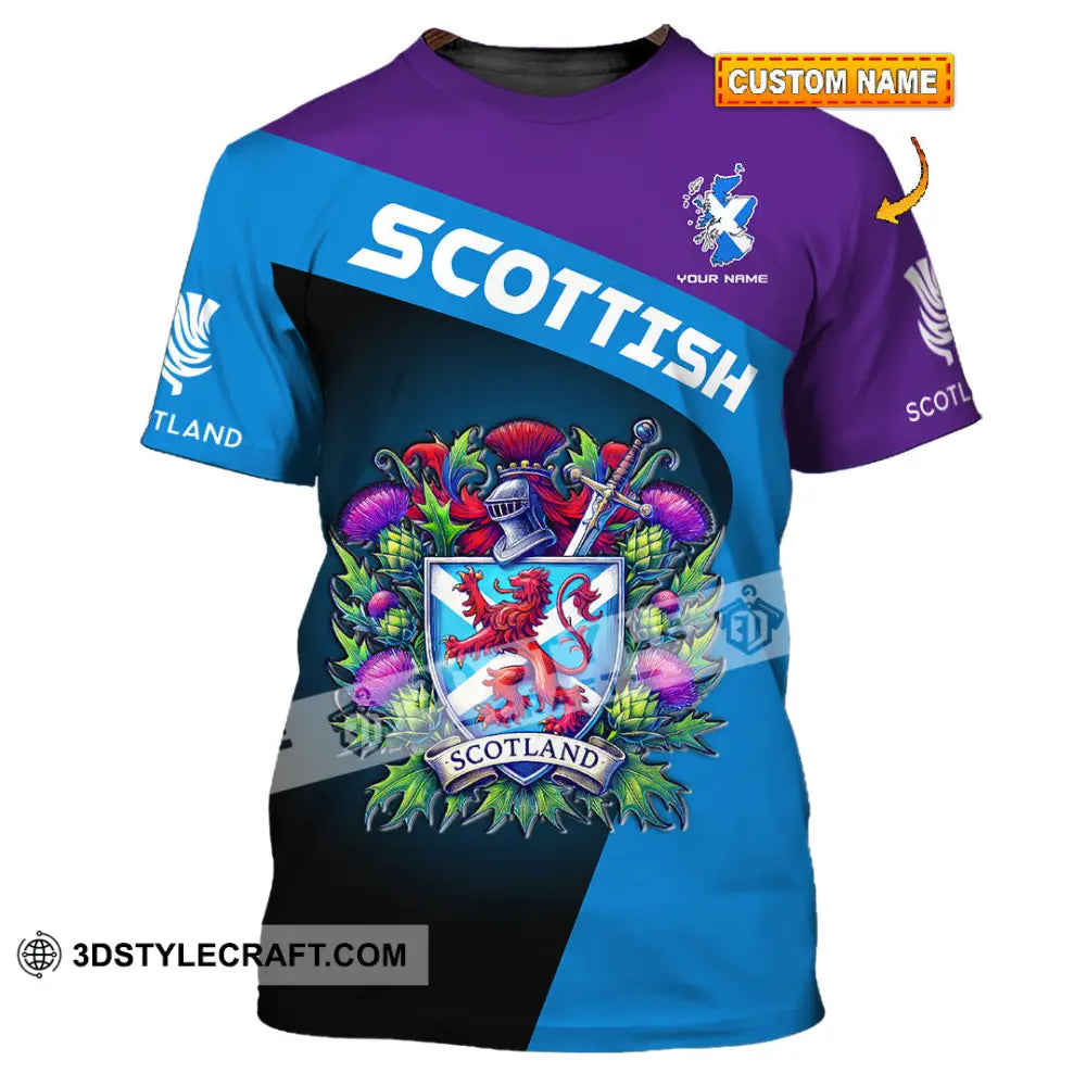 Unisex Shirt - Custom Text Shirt Scottish Shirt T-shirt
